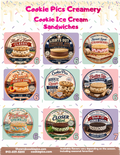 Weekly Ice Cream Sandwich Flavors